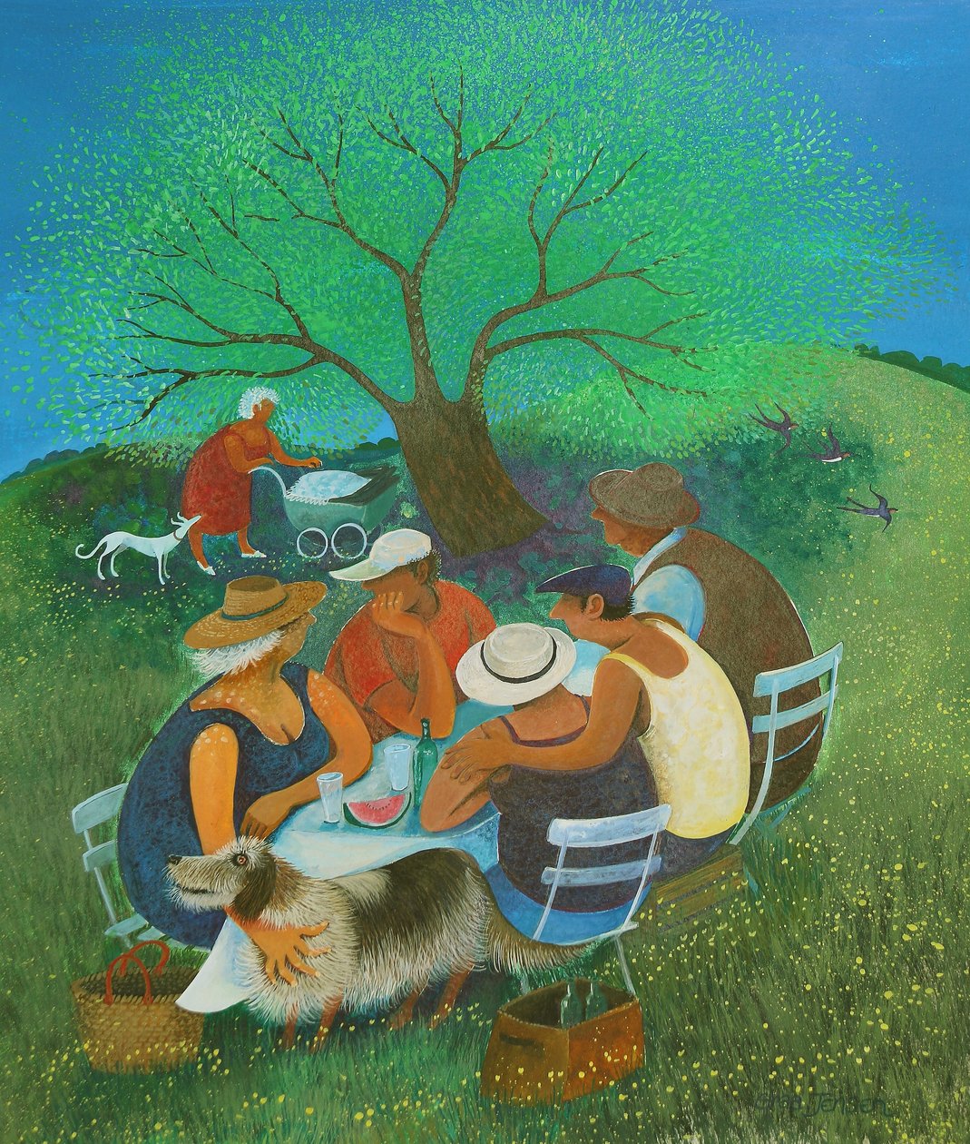 Pique-nique en famille, 2018 - Lisa Graa Jensen