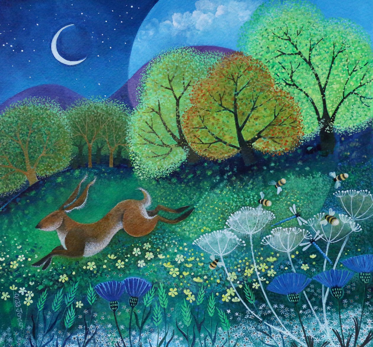 Lièvre bondissant - Lisa Graa Jensen