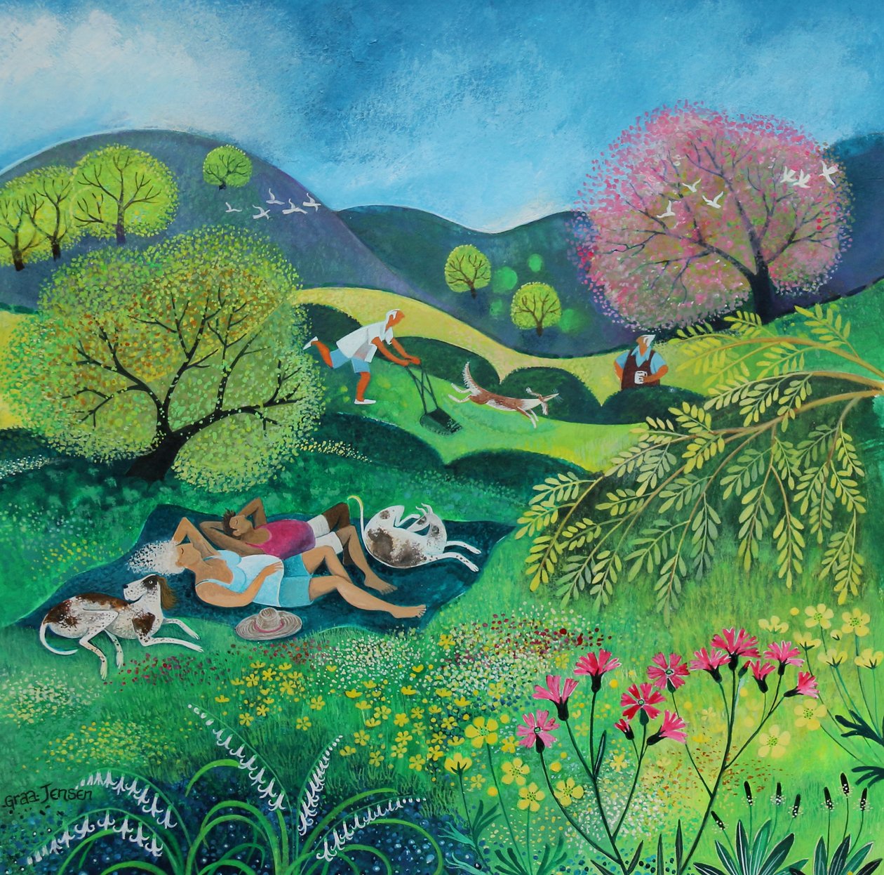 Dimanche ensoleillé après-midi, 2022 - Lisa Graa Jensen