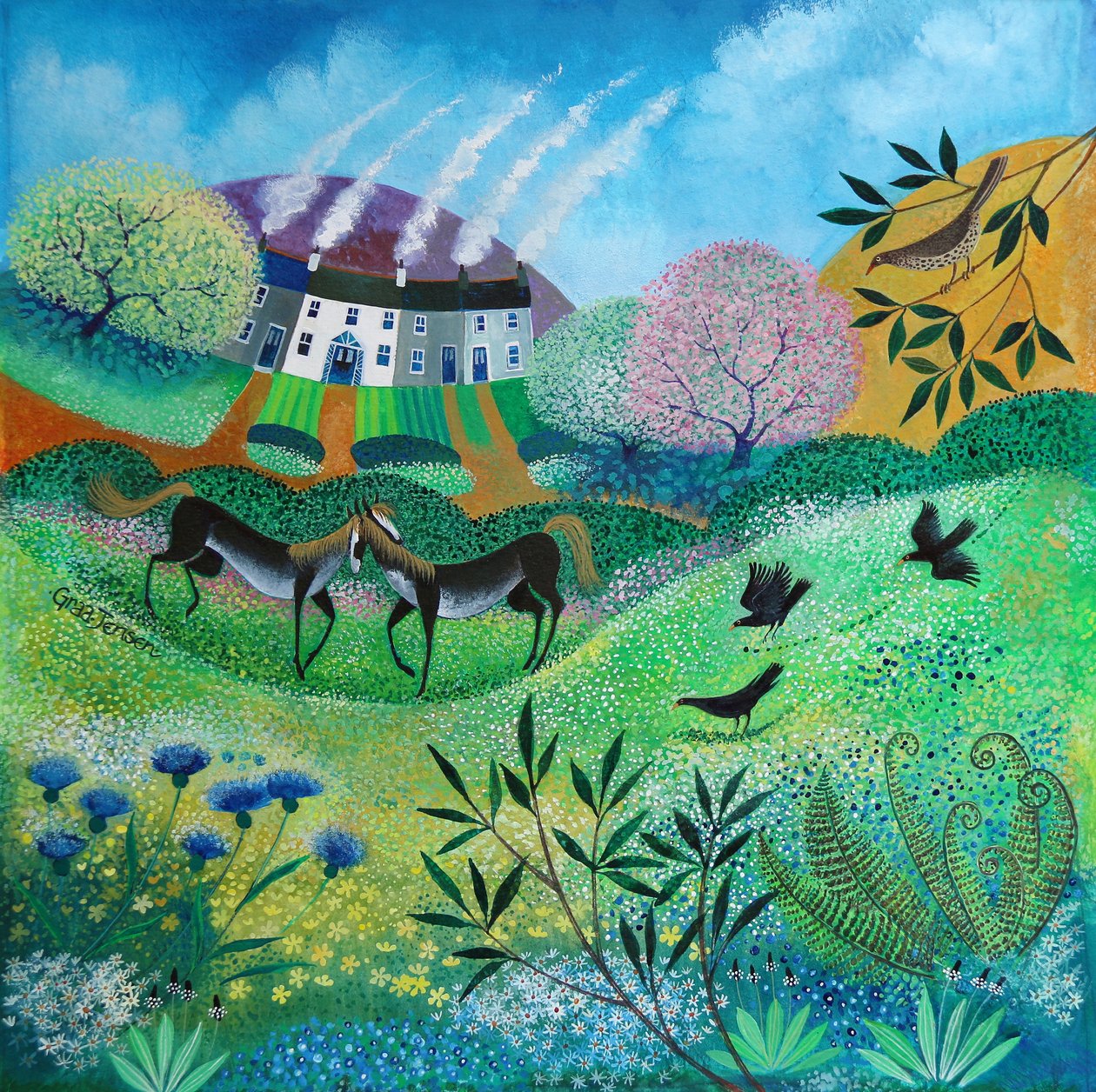 Prairie de fleurs sauvages - Lisa Graa Jensen