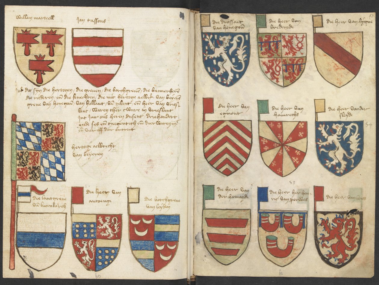 Wapenboek Beyeren (armorial) - Lodewijk Elzevier I