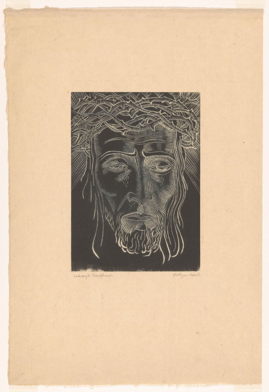 Christ avec une couronne d