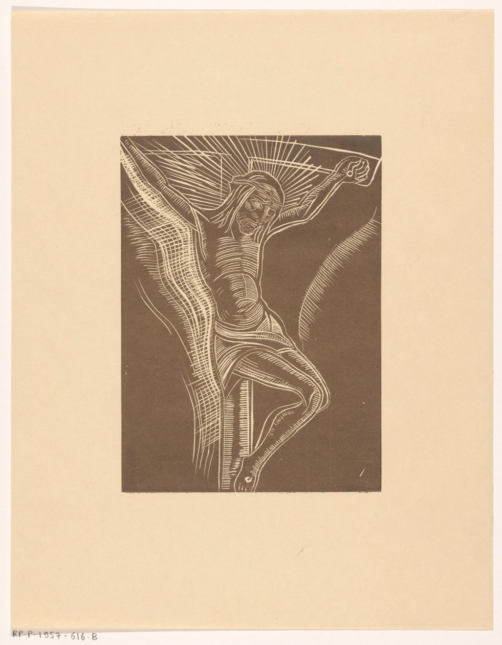 Christ en croix - Lodewijk Schelfhout