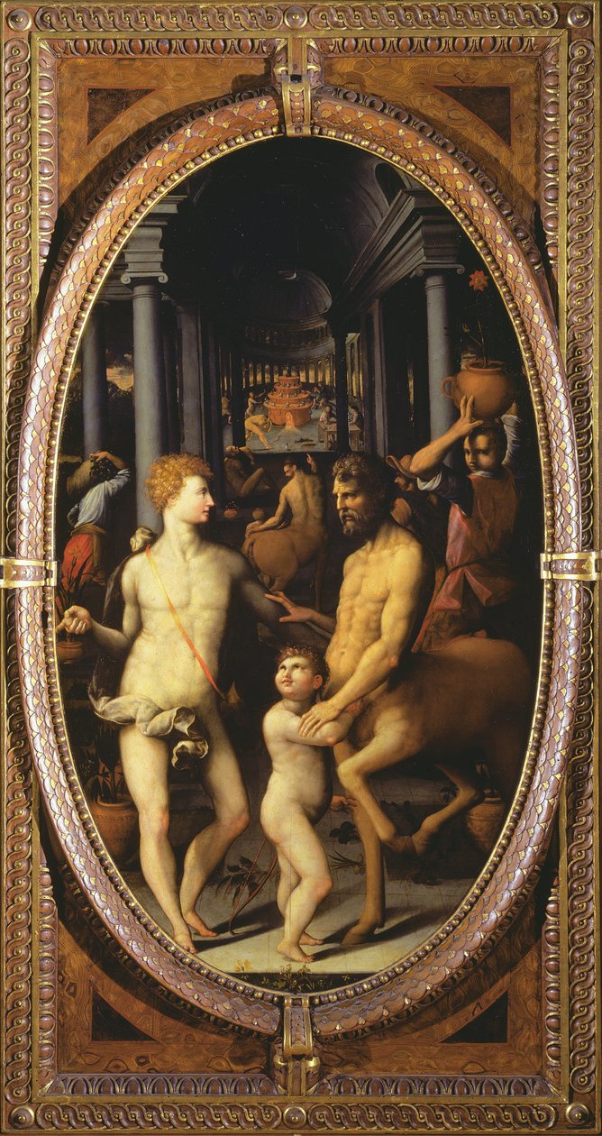 Apollon et Chiron, 1572 - Lodovico Buti