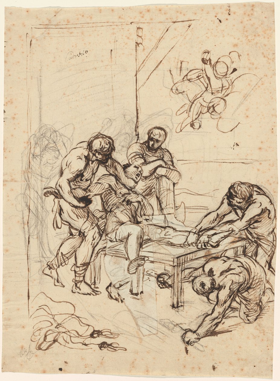 Le Martyre de Saint Laurent - Lodovico Carracci