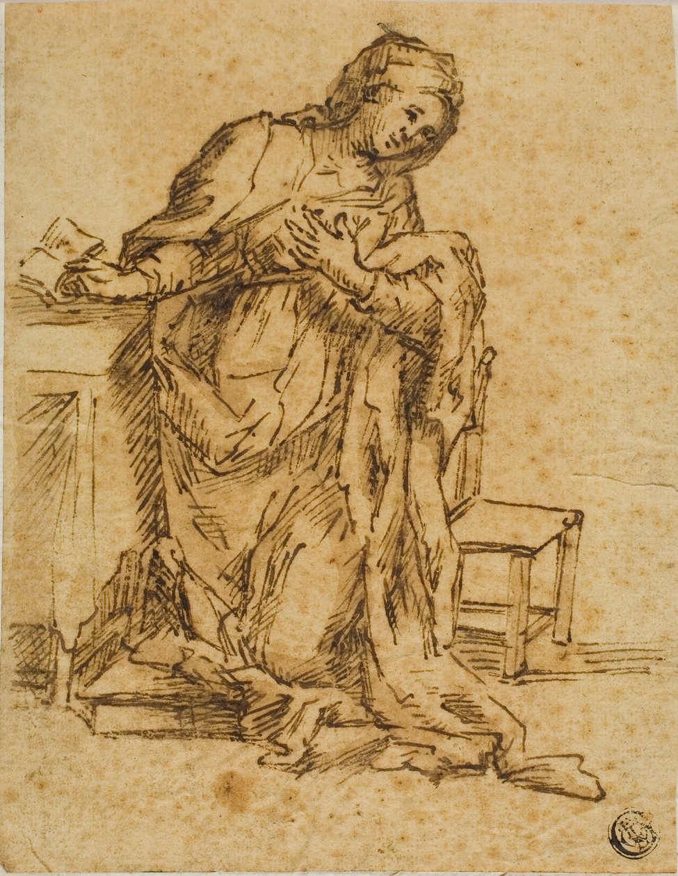 Vierge annonciatrice - Lodovico Carracci