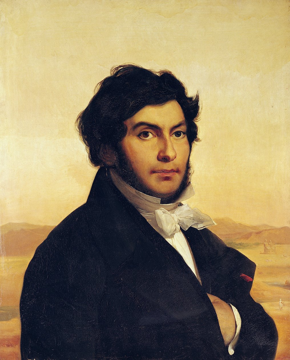 Portrait de Jean-François Champollion (1790-1832) 1831 - Léon Cogniet