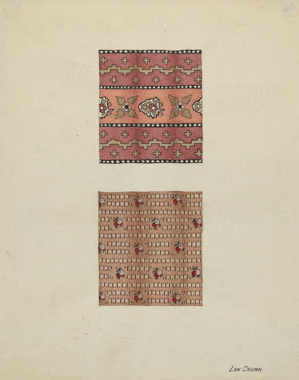 Coton imprimé - Lon Cronk