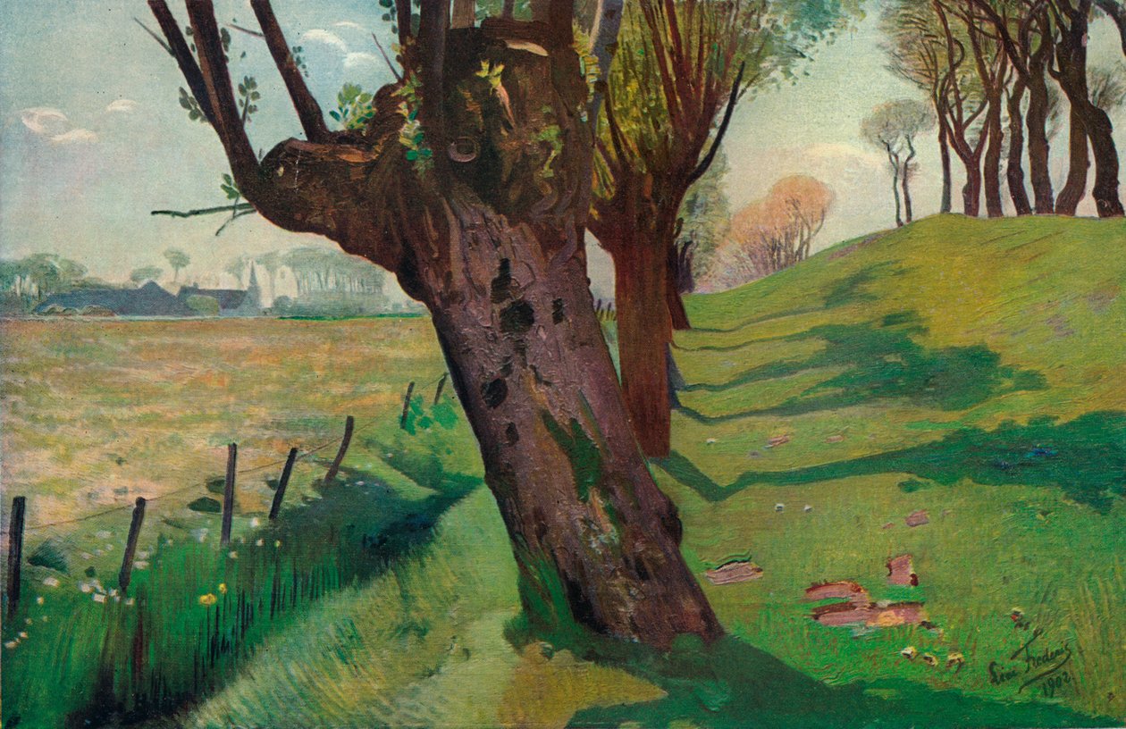 En pays flamand - Léon Frédéric