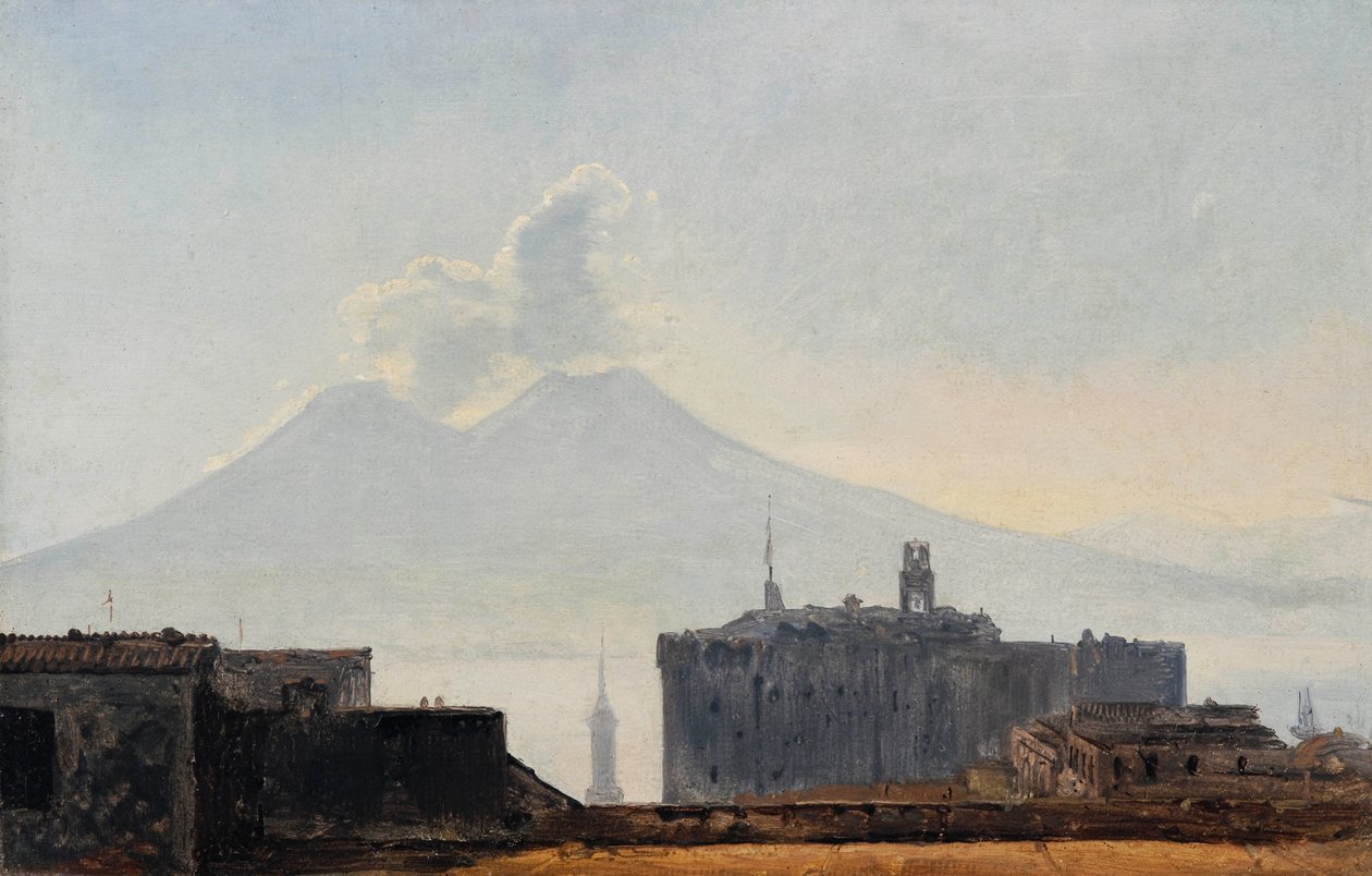 Vue de Naples avec le Vésuve - Léopold Robert