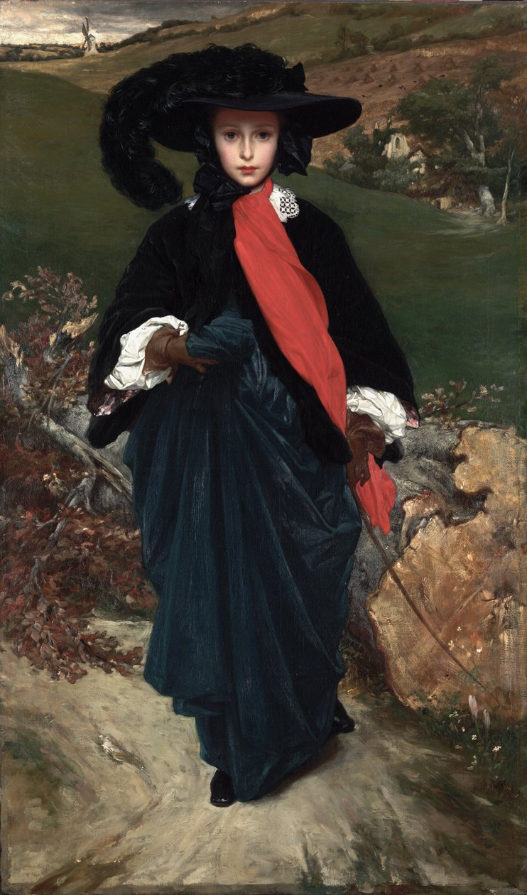 Portrait de May Sartoris - Frederic Leighton