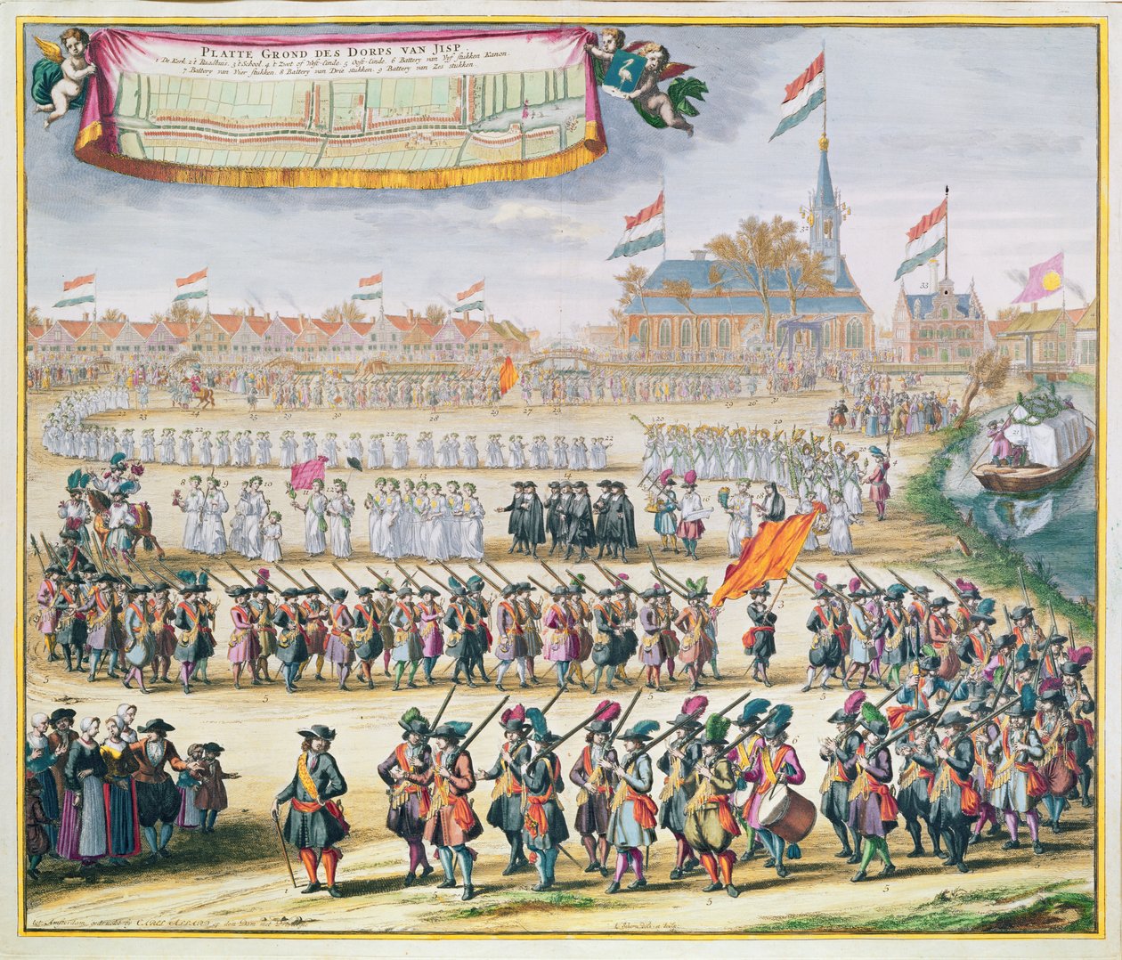 Commémoration de la paix de Rijswijk, 1697 - Lorenz Scherm