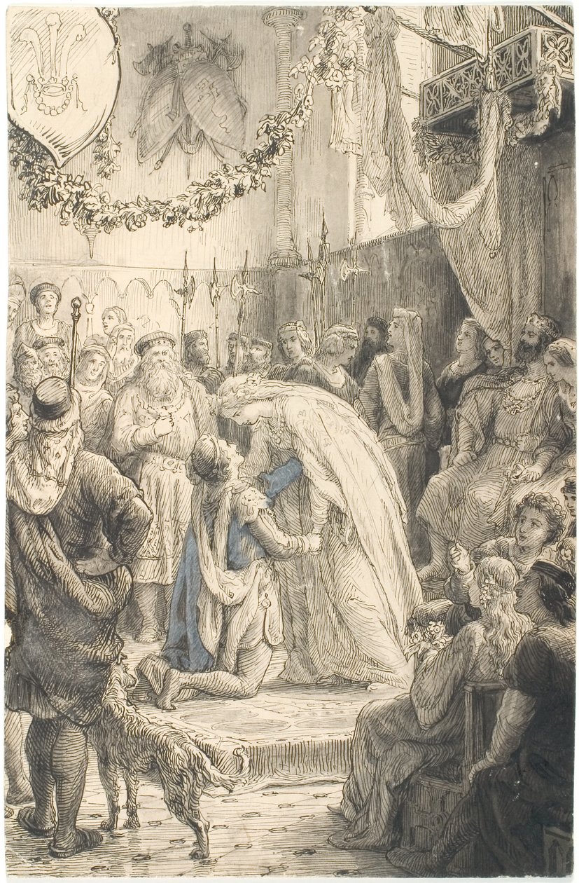 Le choix du marié - Lorenz Frølich