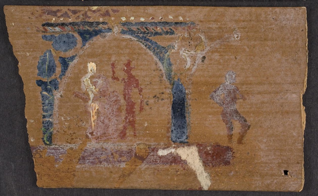 Décorations murales pour Valhøj 1838/1839 - Lorenz Frølich