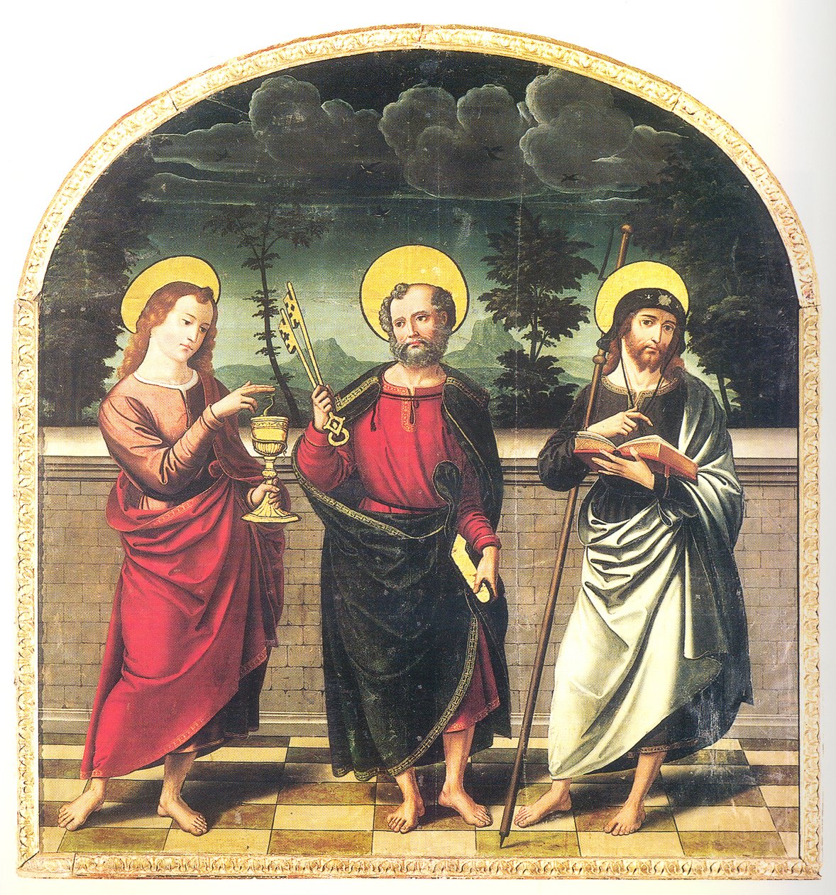 Saint Pierre, Saint Jacques le Majeur et Saint Jean l