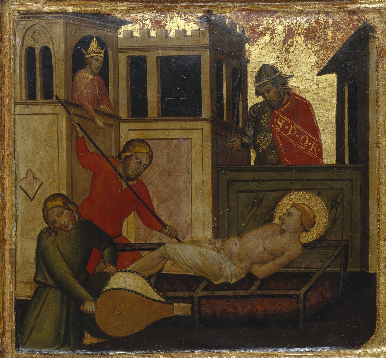 Le martyre de Saint Laurent - Lorenzo di Niccolò