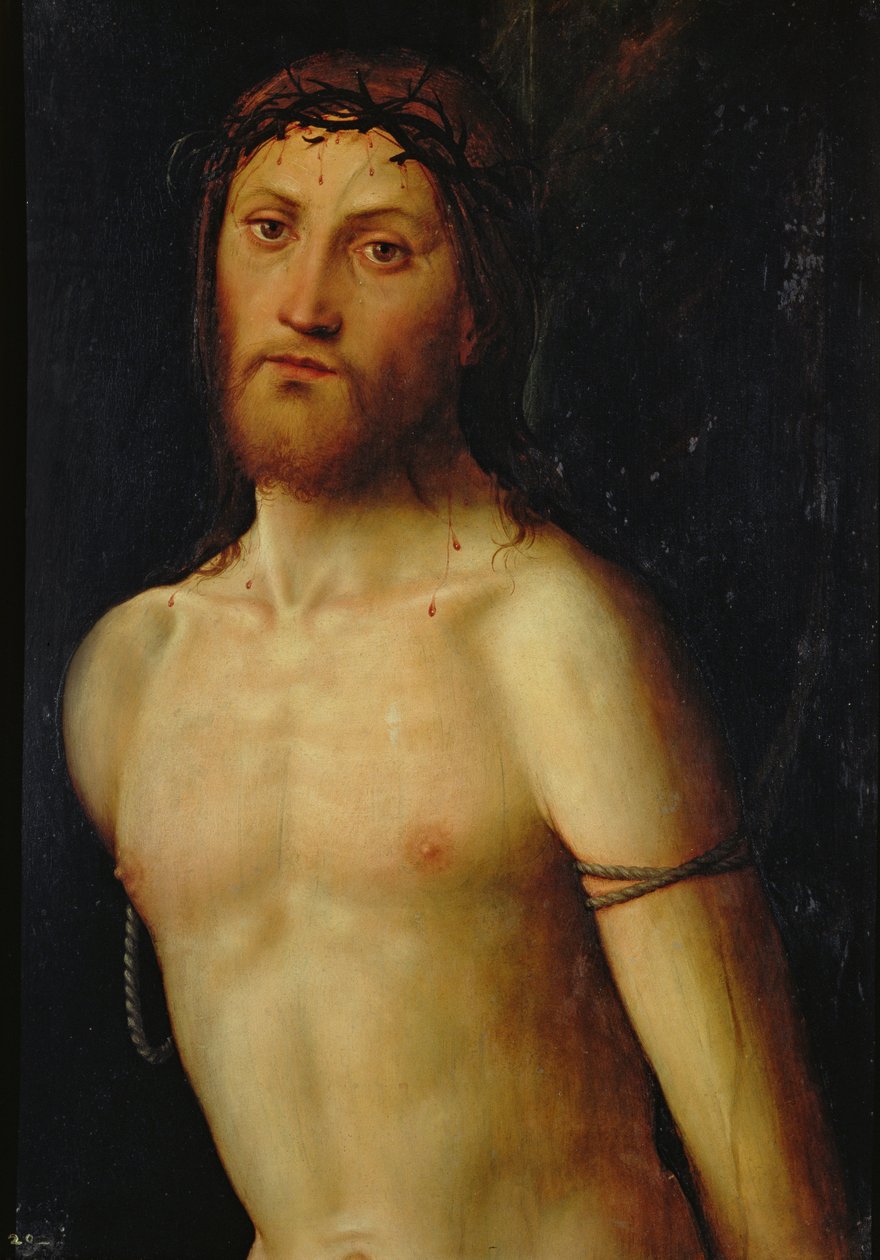 Christ attaché à la colonne - Lorenzo Costa