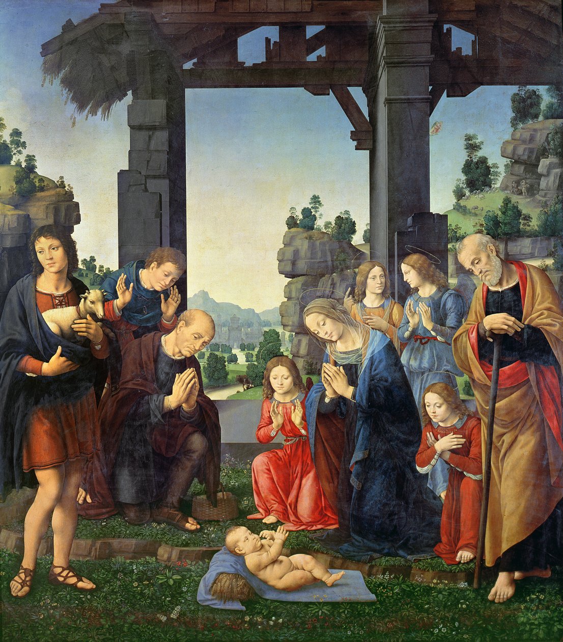 Adoration des bergers, vers 1510 - Lorenzo di Credi