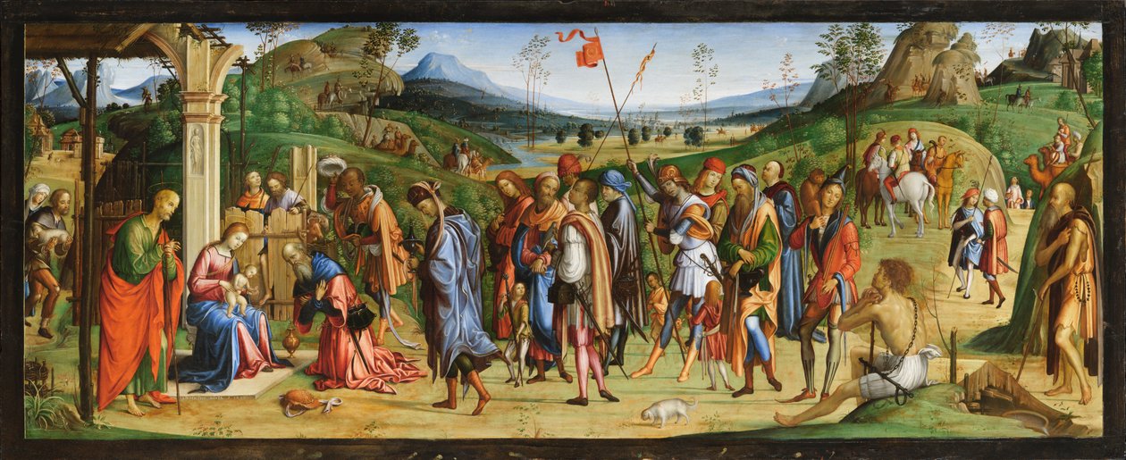 Adoration des Mages - Lorenzo Costa