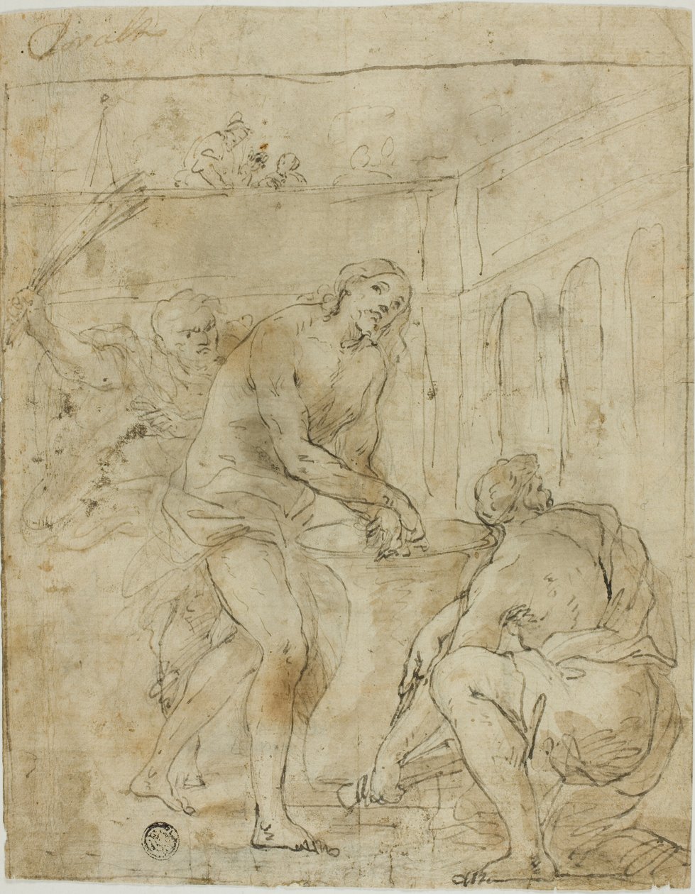 Flagellation du Christ - Lorenzo Garbieri