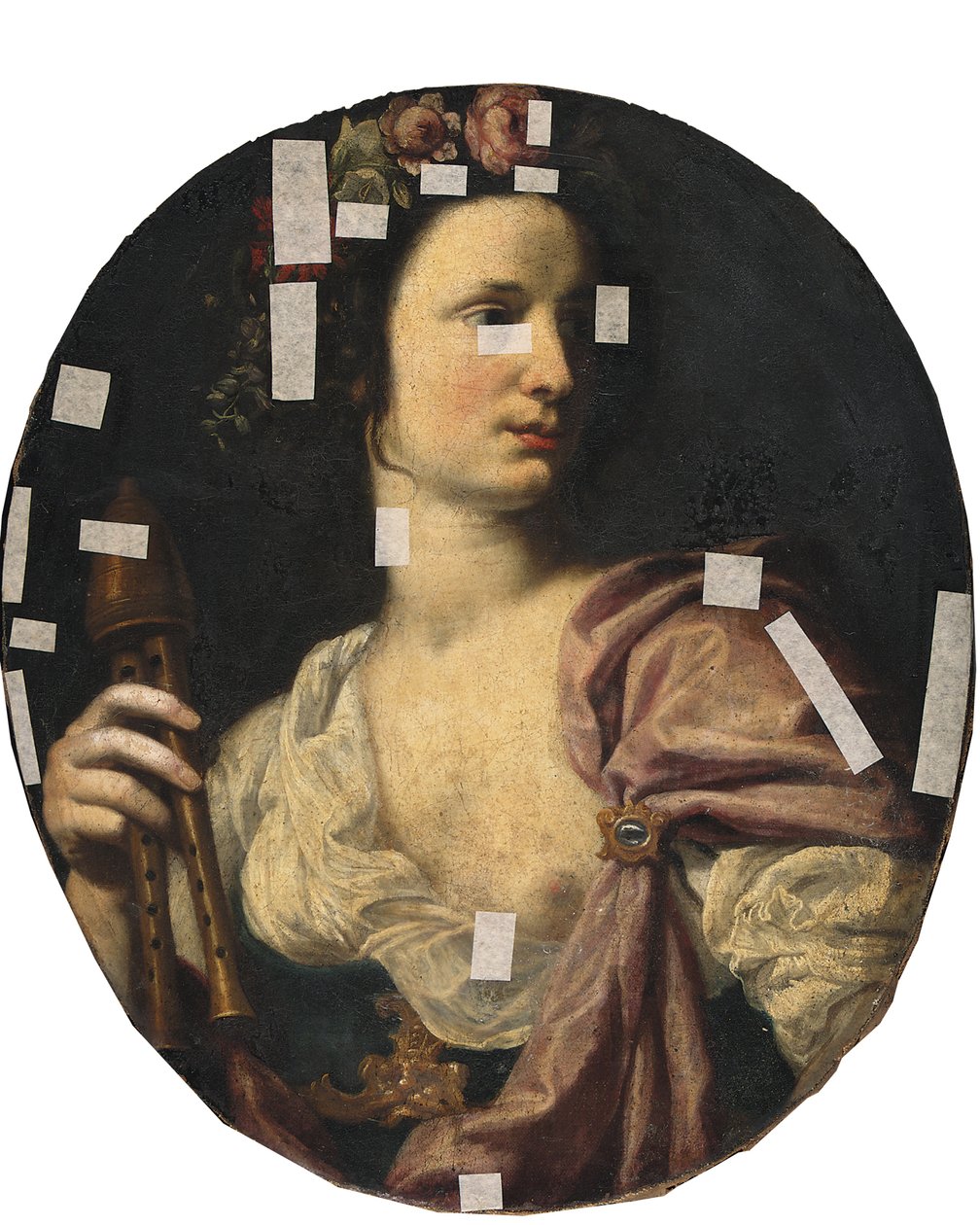 La muse Euterpe - Lorenzo Lippi