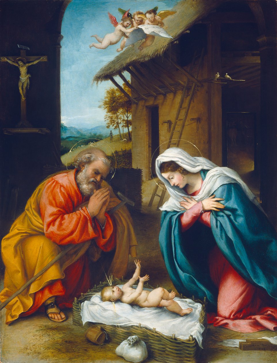 La Nativité - Lorenzo Lotto