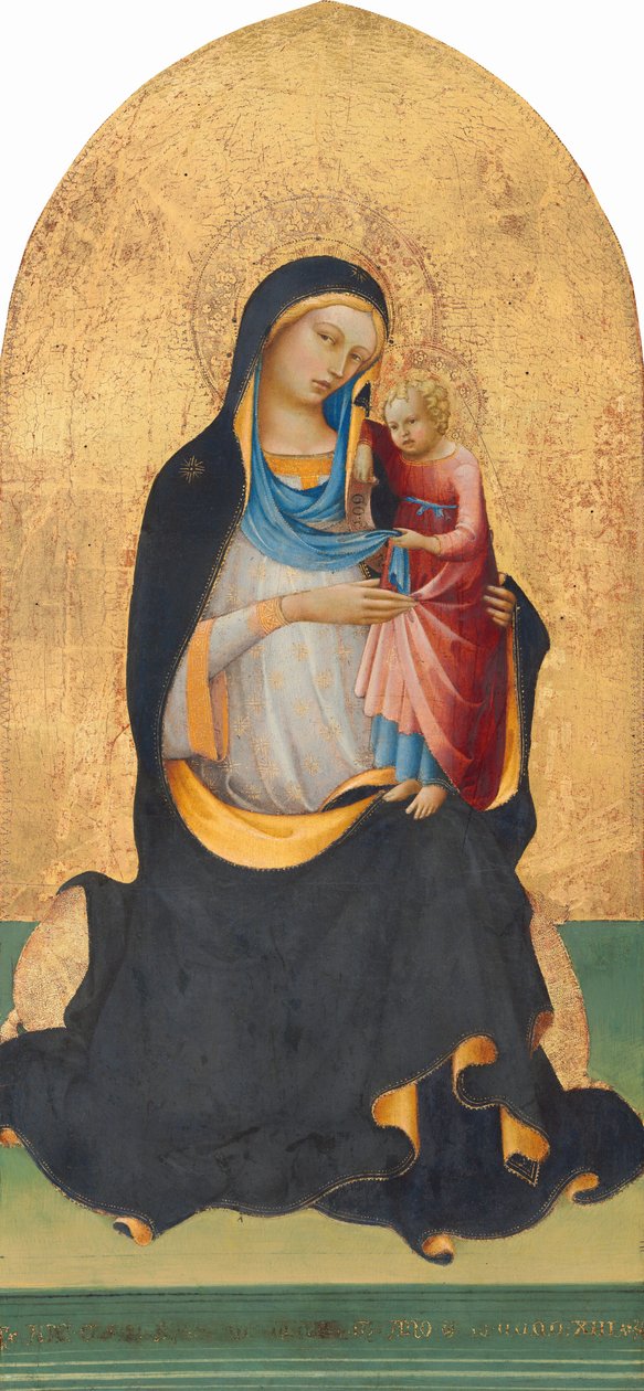Madone et enfant - Lorenzo Monaco