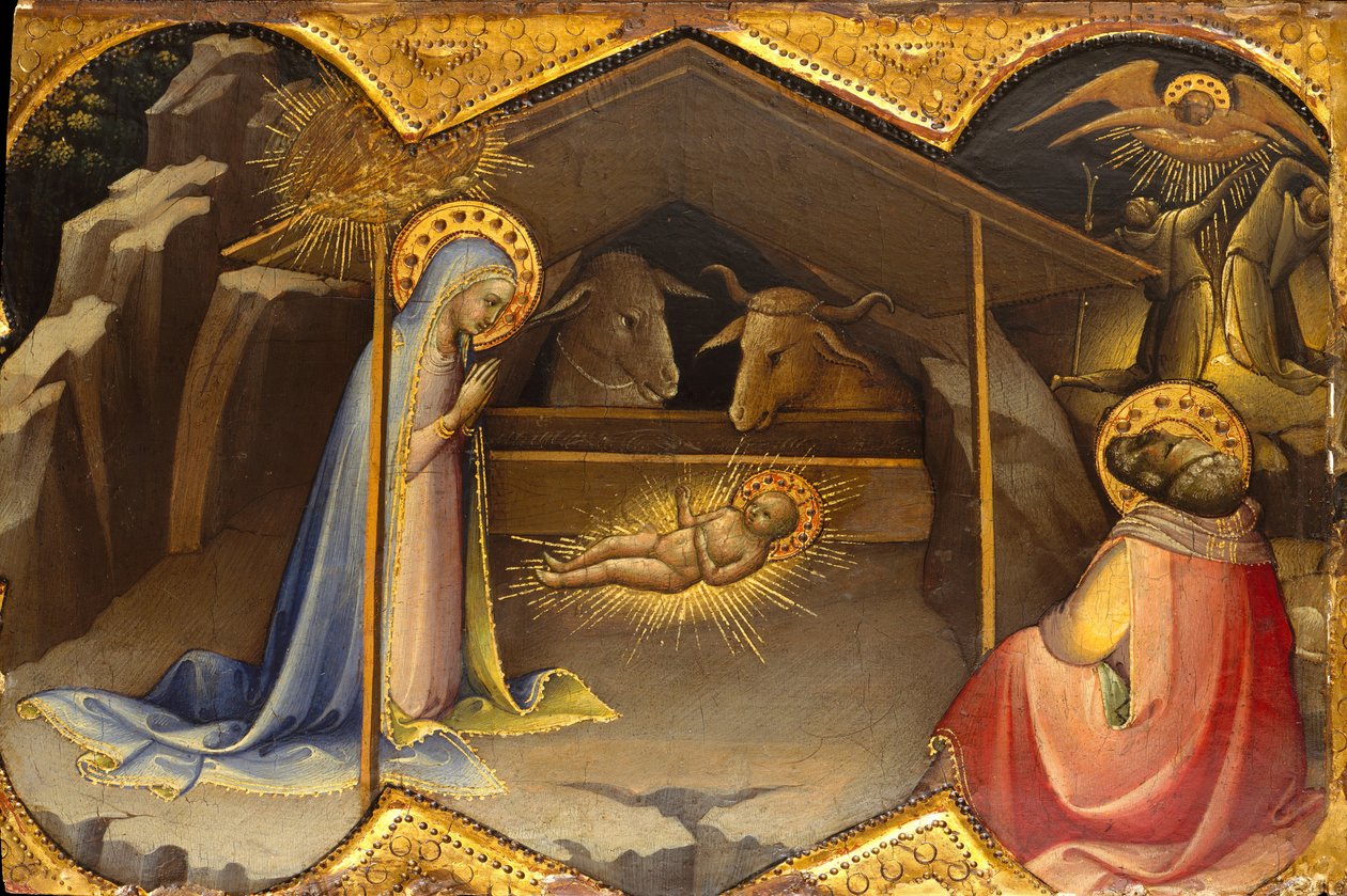 La Nativité, vers 1406-10 - Lorenzo Monaco