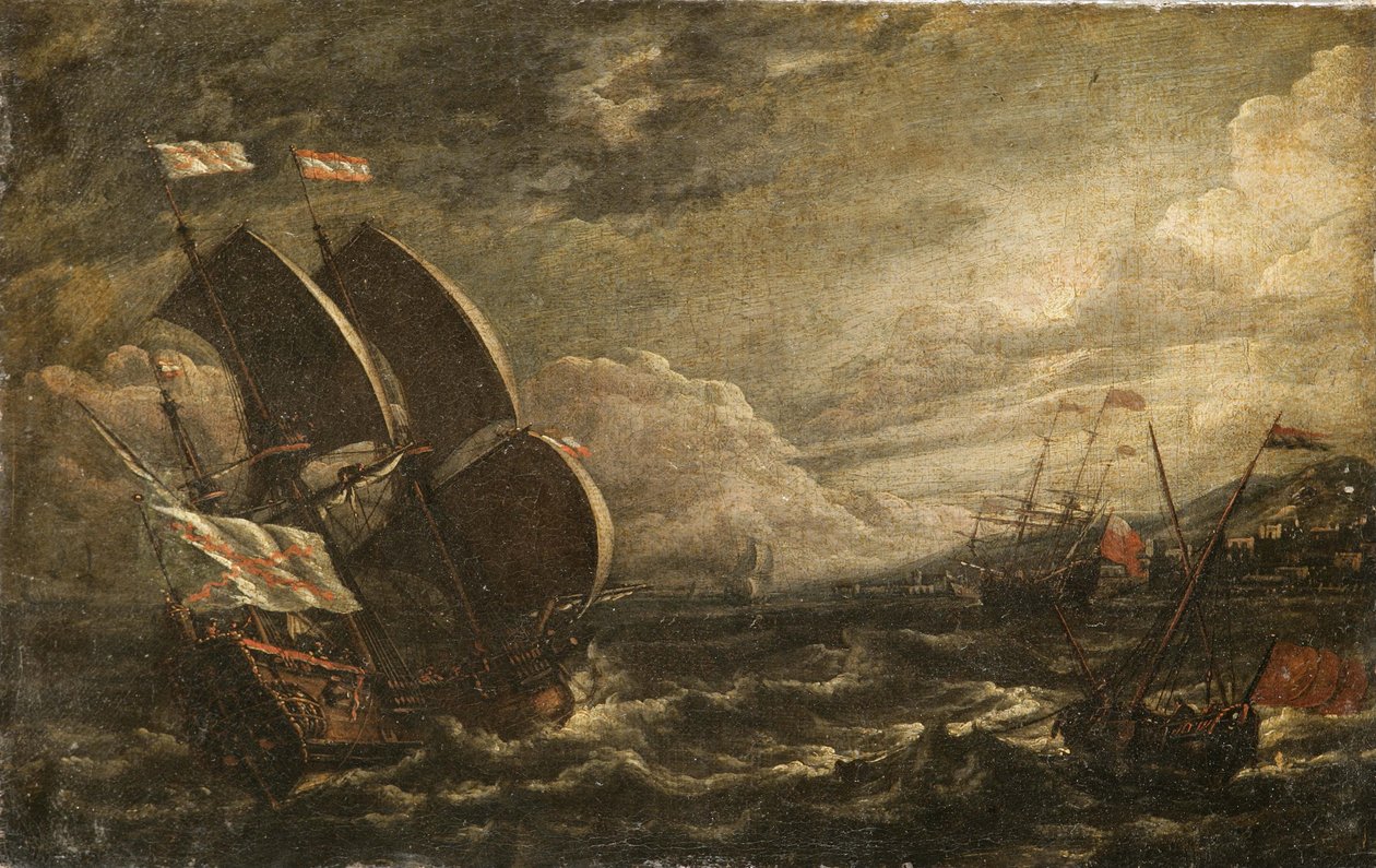 Tempête en mer - Lorenzo a Castro