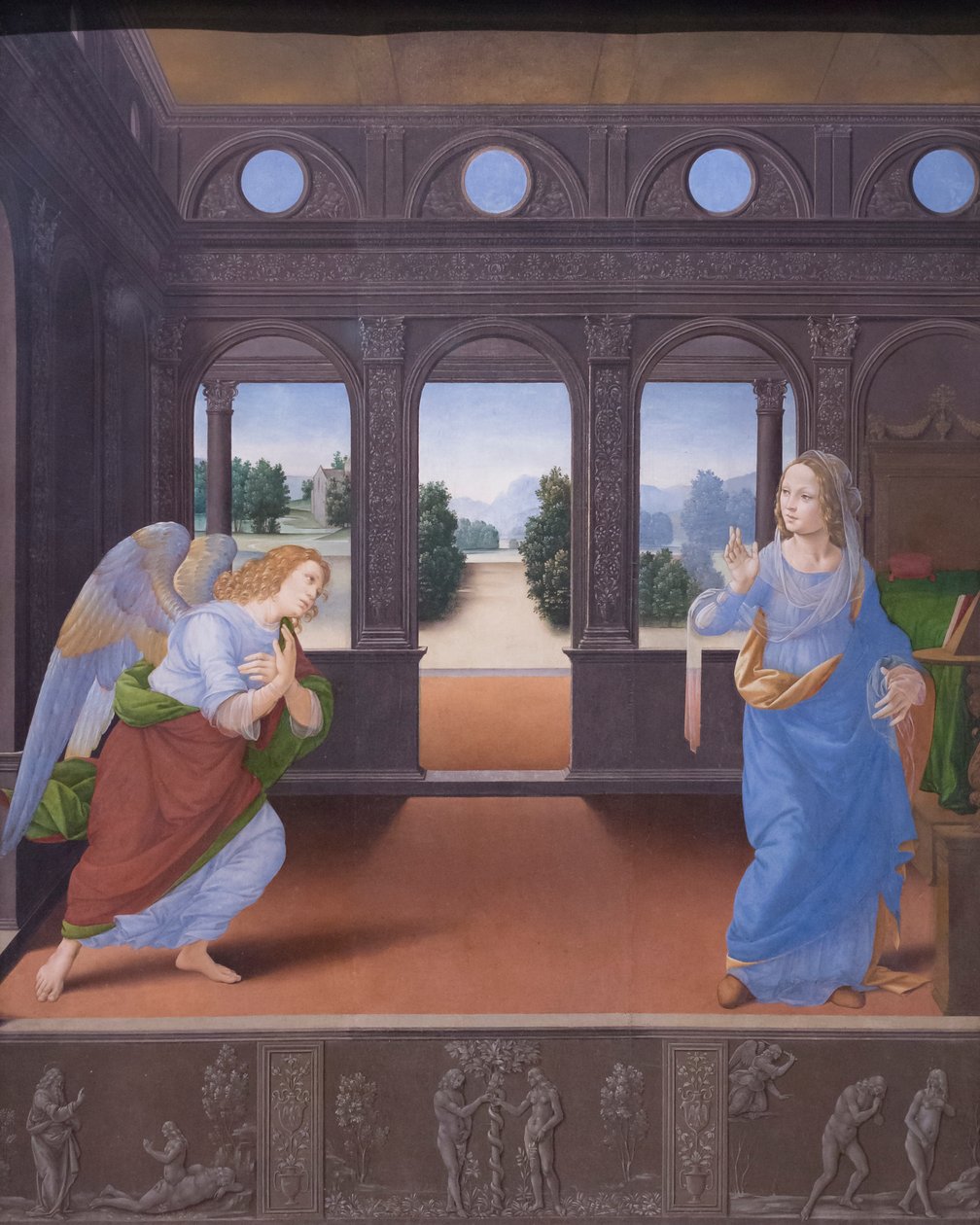 Annonciation - Lorenzo di Credi