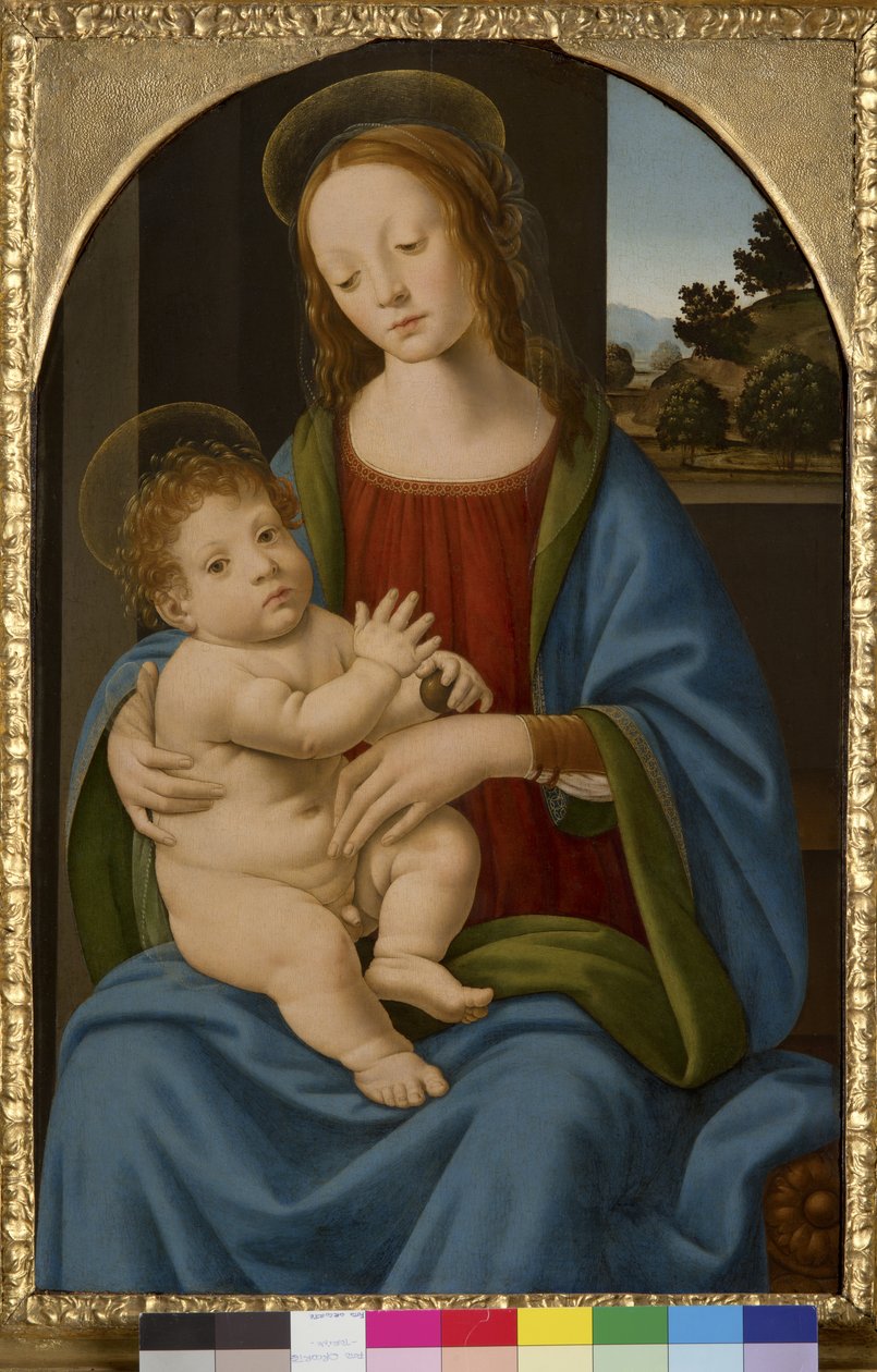 Madone et Enfant, 1485-90 - Lorenzo di Credi