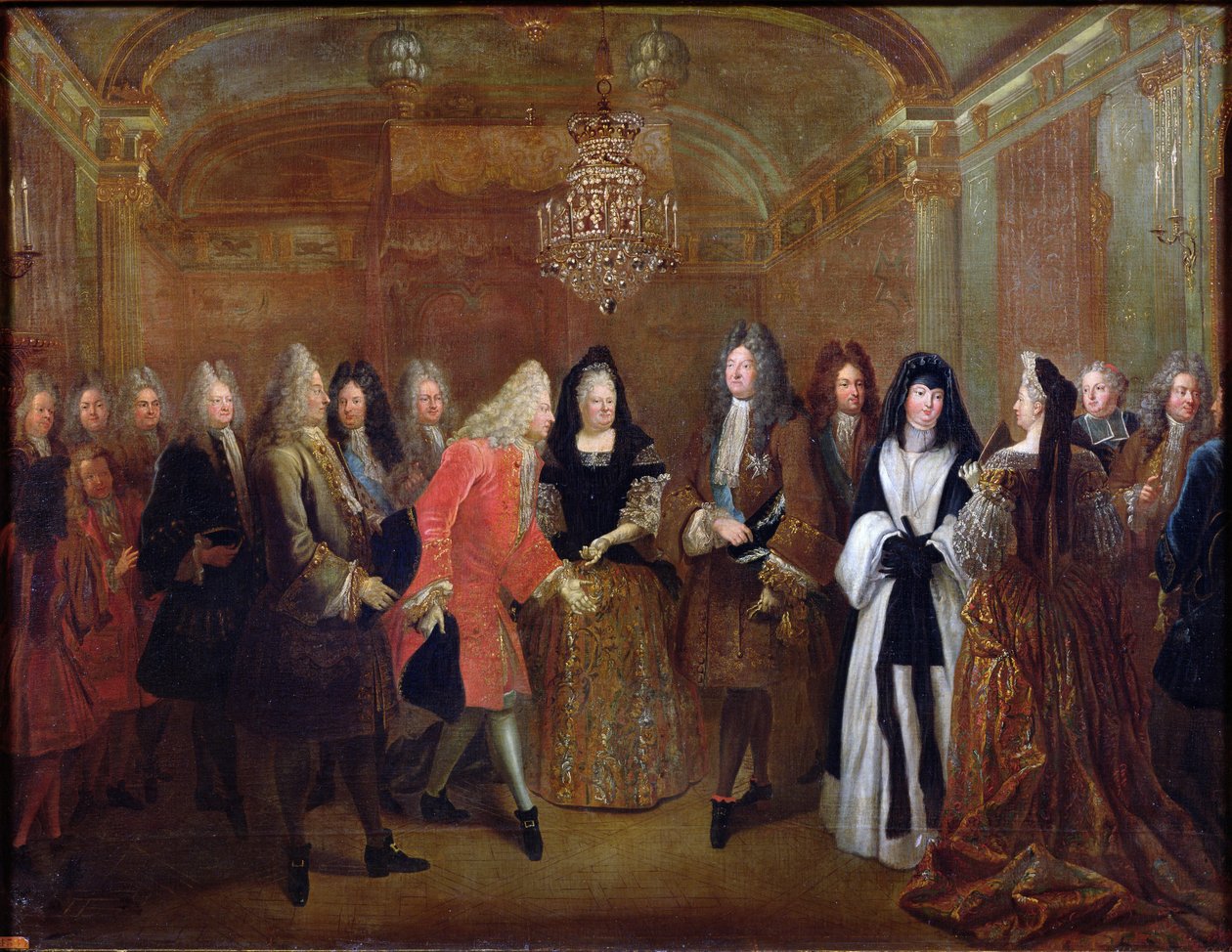 Louis XIV (1638-1715) accueille l