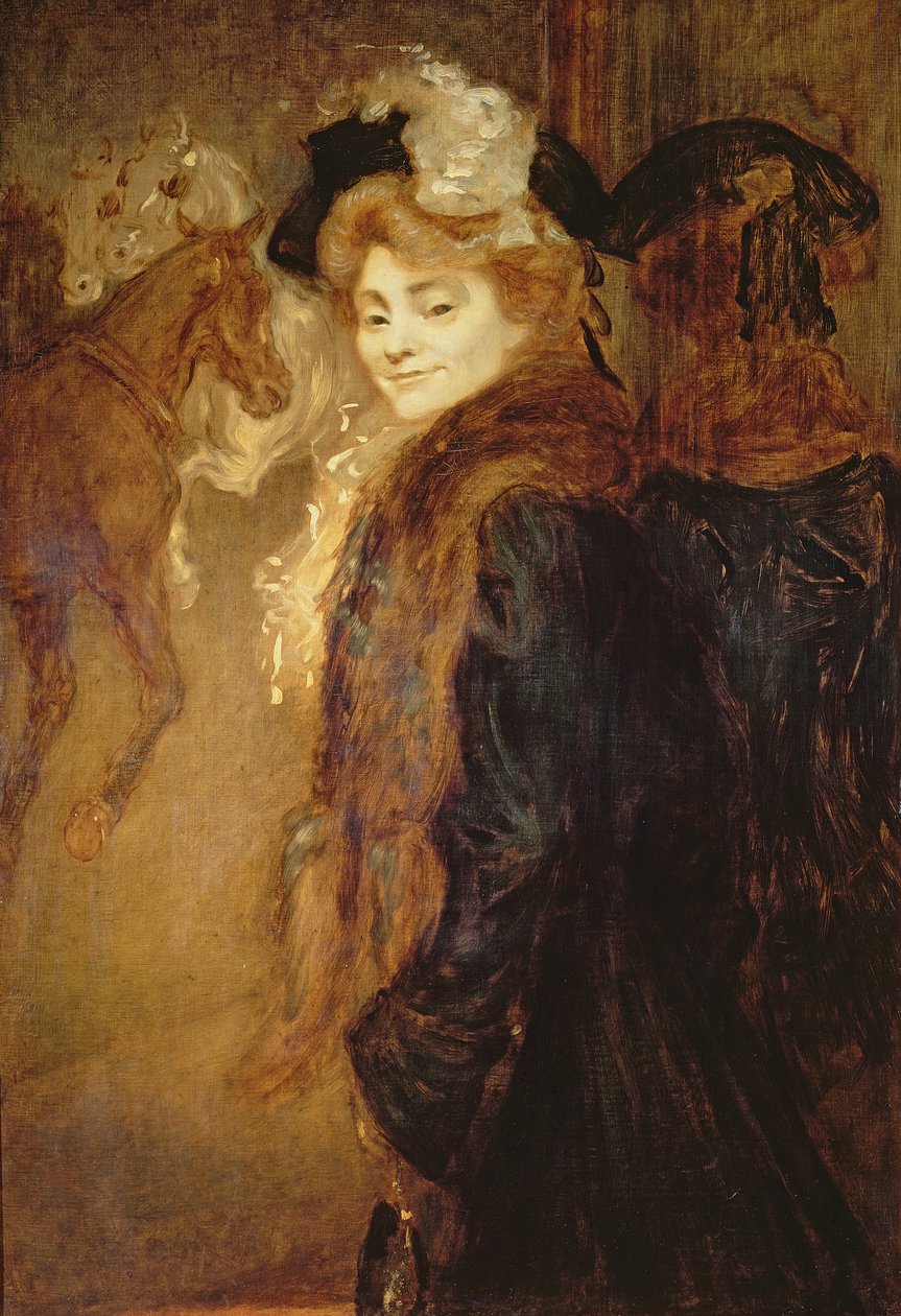 Femme dans la rue, 1890 - Louis Anquetin