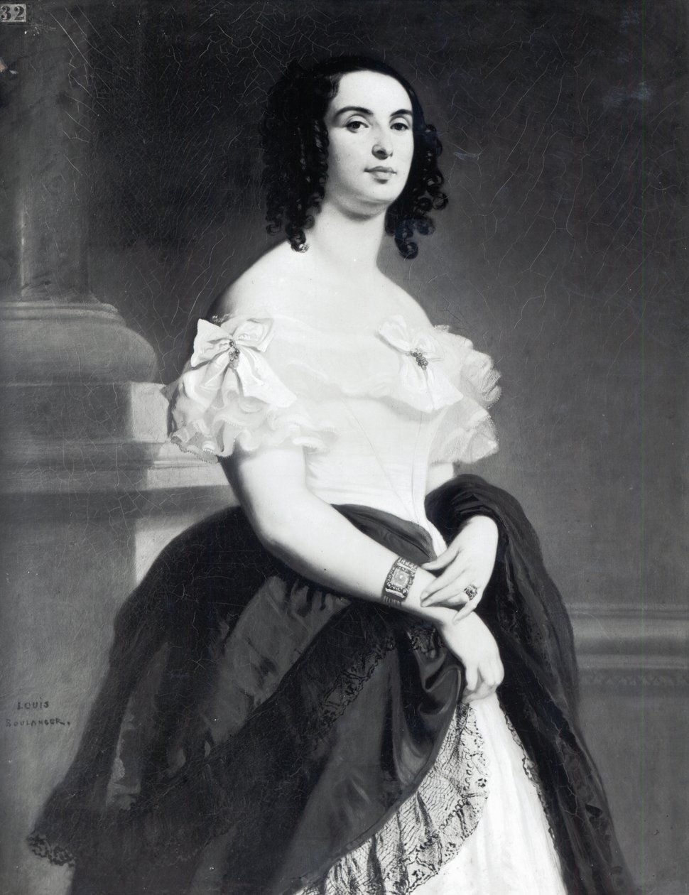 Adèle Foucher (1803-68) 1839 - Louis Boulanger