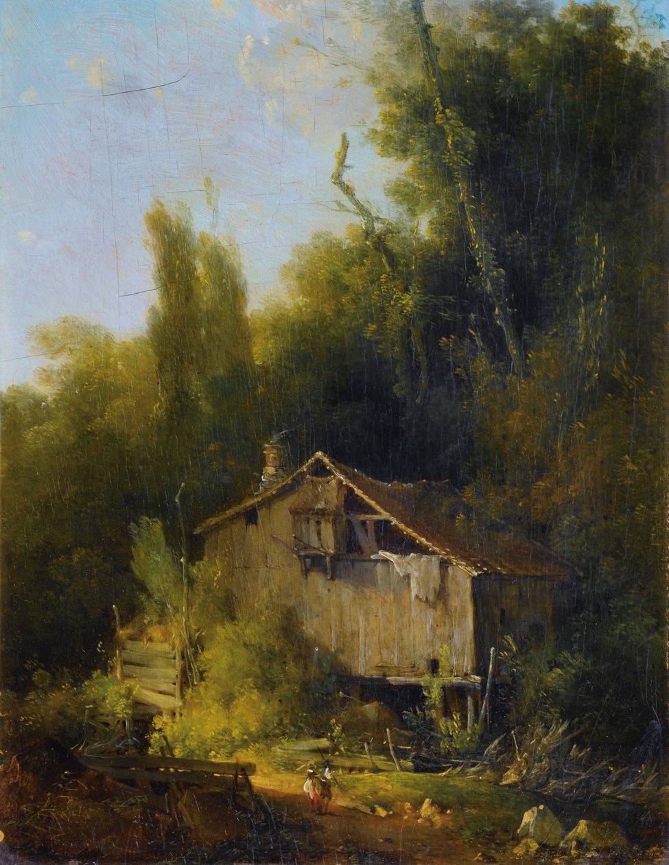 Le vieux Moulin - Louis Gabriel Moreau