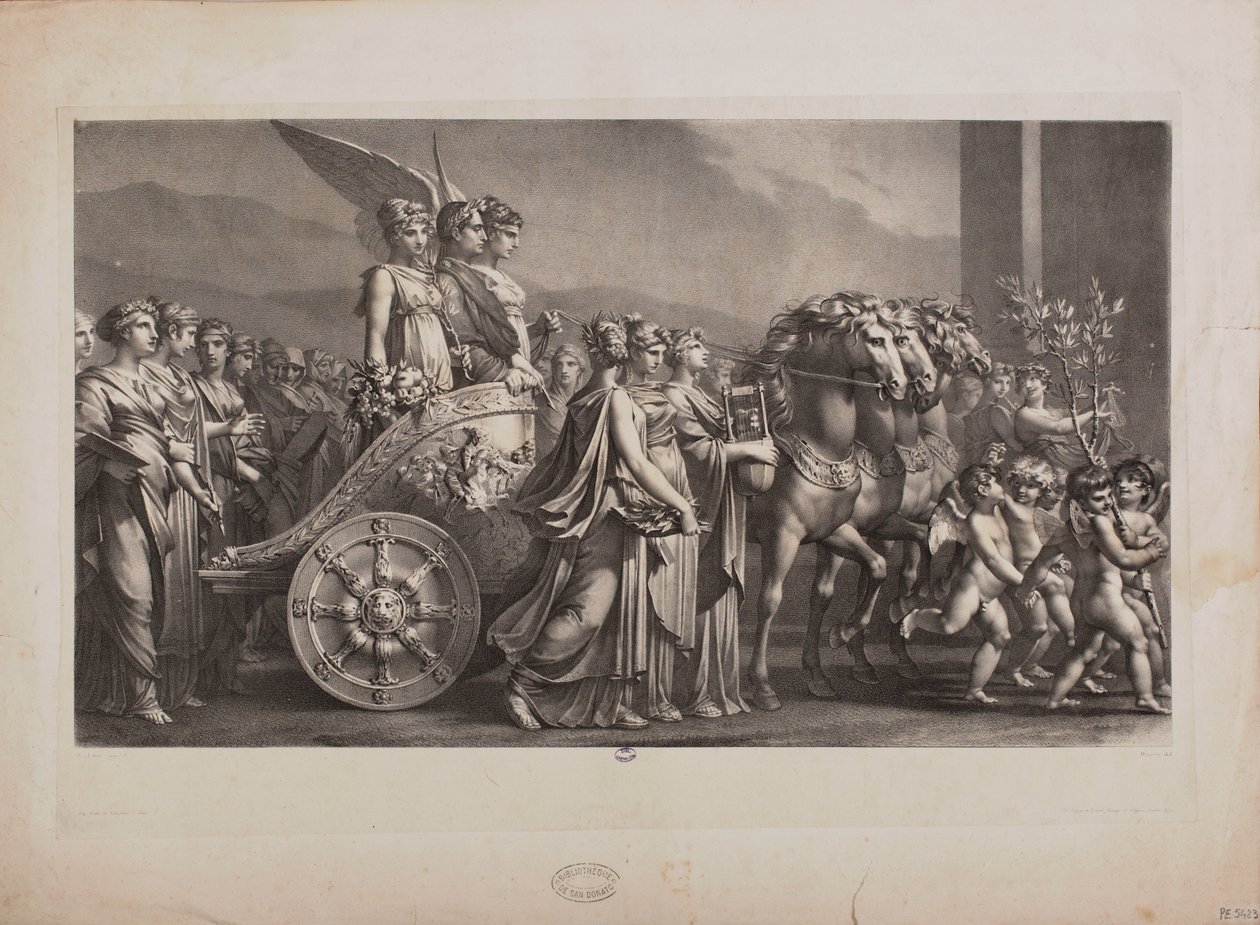 Le triomphe de Bonaparte, ou la paix - Louis Joseph Maurice