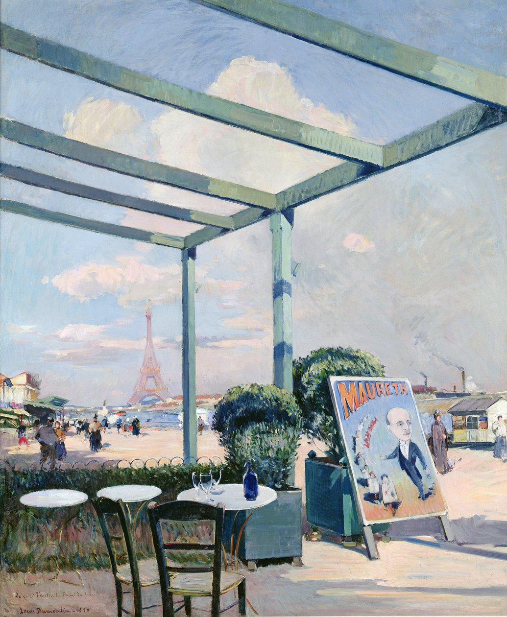 La rivière à Auteuil à 