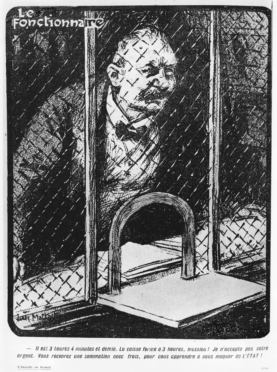 Le fonctionnaire, illustration de 