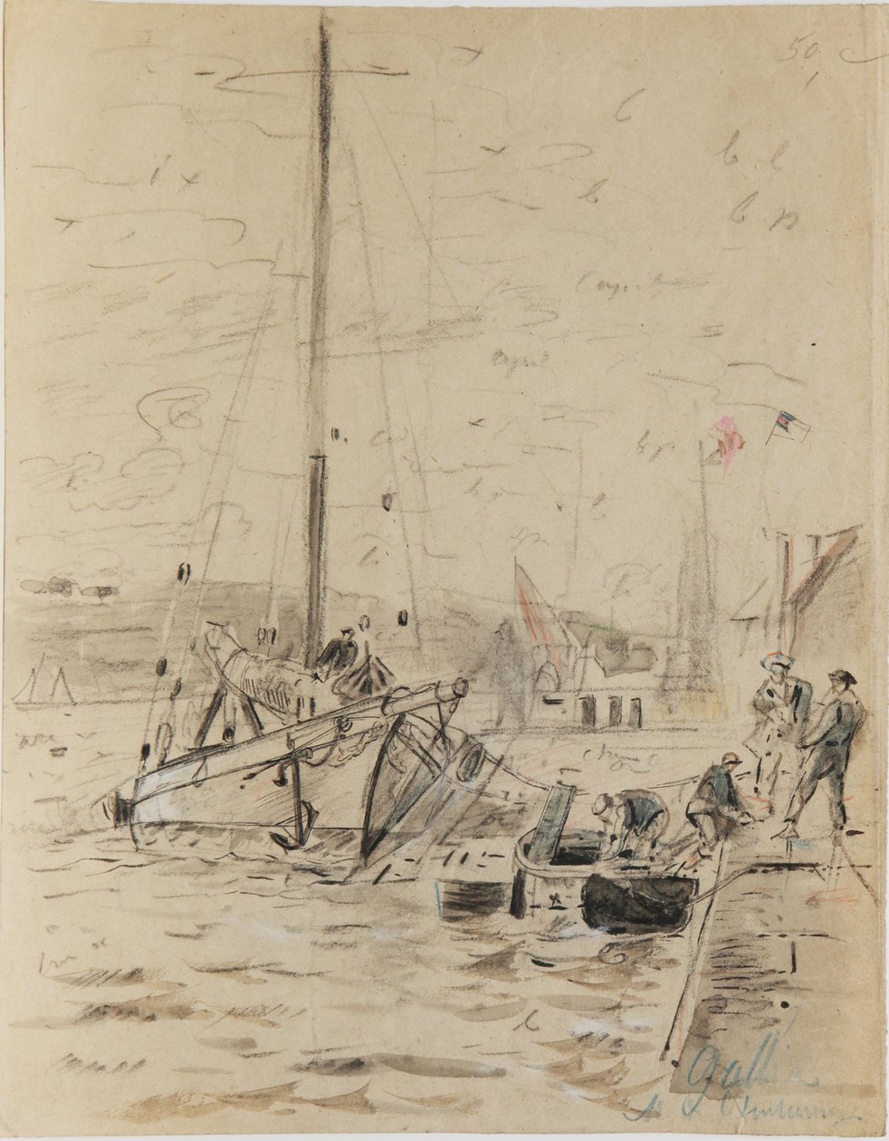 Dessin - Louis Marie Faudacq