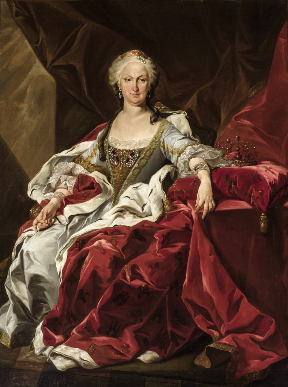 La reine Isabelle de Farnèse - Louis Michel van Loo