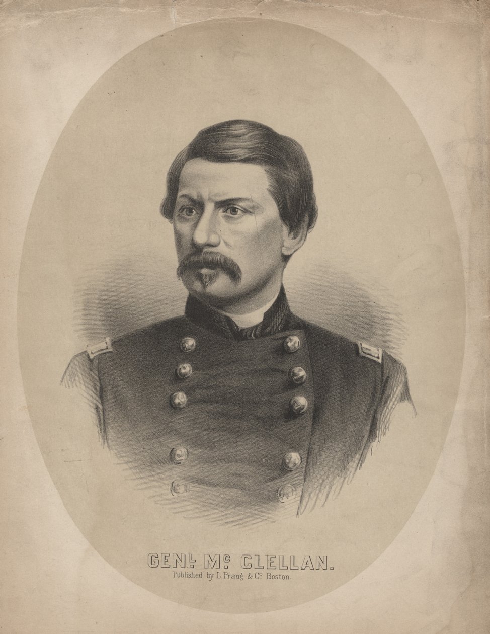 Général McClellan, 1862 - Louis Prang