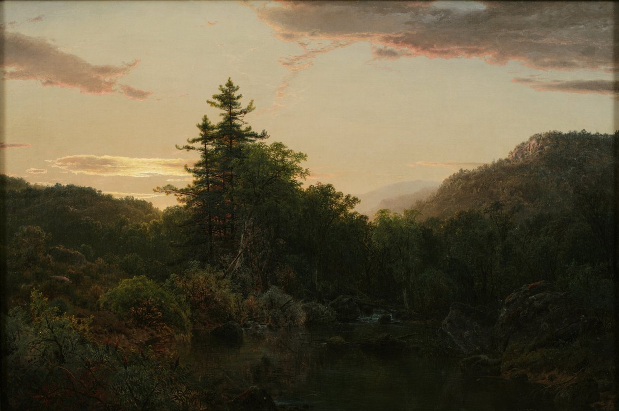 Sources de la Susquehanna, 1857 - Louis Rémy Mignot