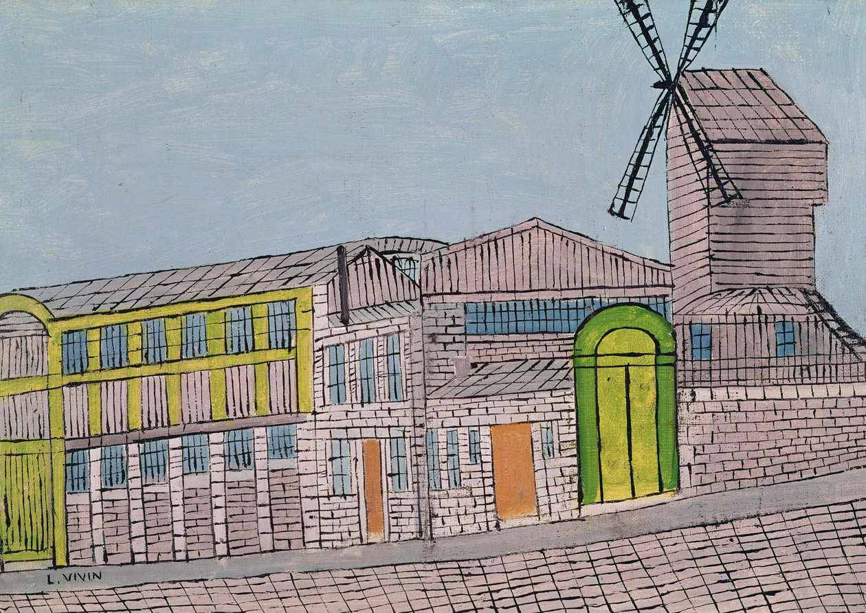 Le Moulin de la Galette, 1926 - Louis Vivin