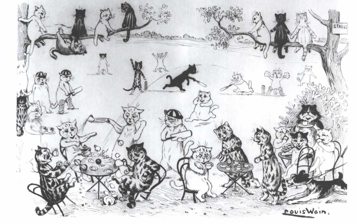 Club des chats - Louis Wain