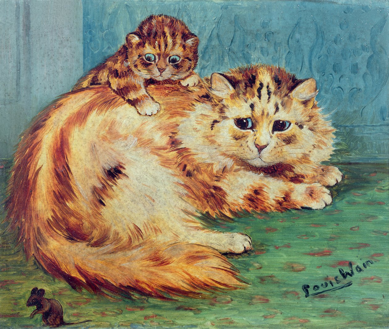 Souris Coquine! - Louis Wain