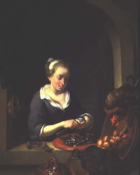 La Cuisinière - Louis de Moni