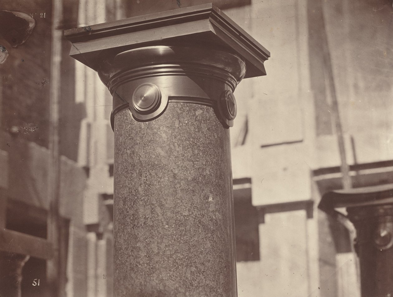 Colonne rostrale, 1868, imprimée 1878-1881 (photo) - Louis Emile Durandelle