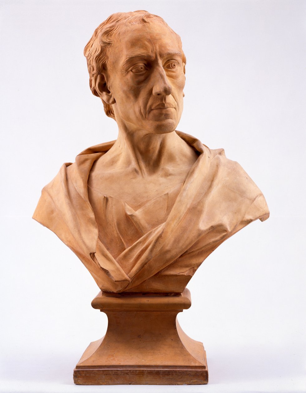 Alexander Pope (terre cuite) - Louis Francois Roubillac