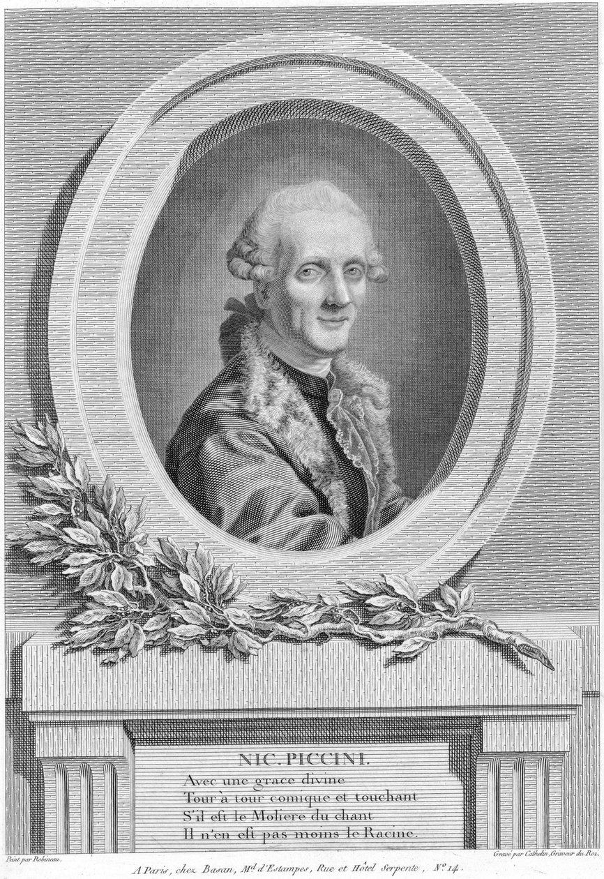 Niccolò Piccinni - Louis Jacques Cathelin