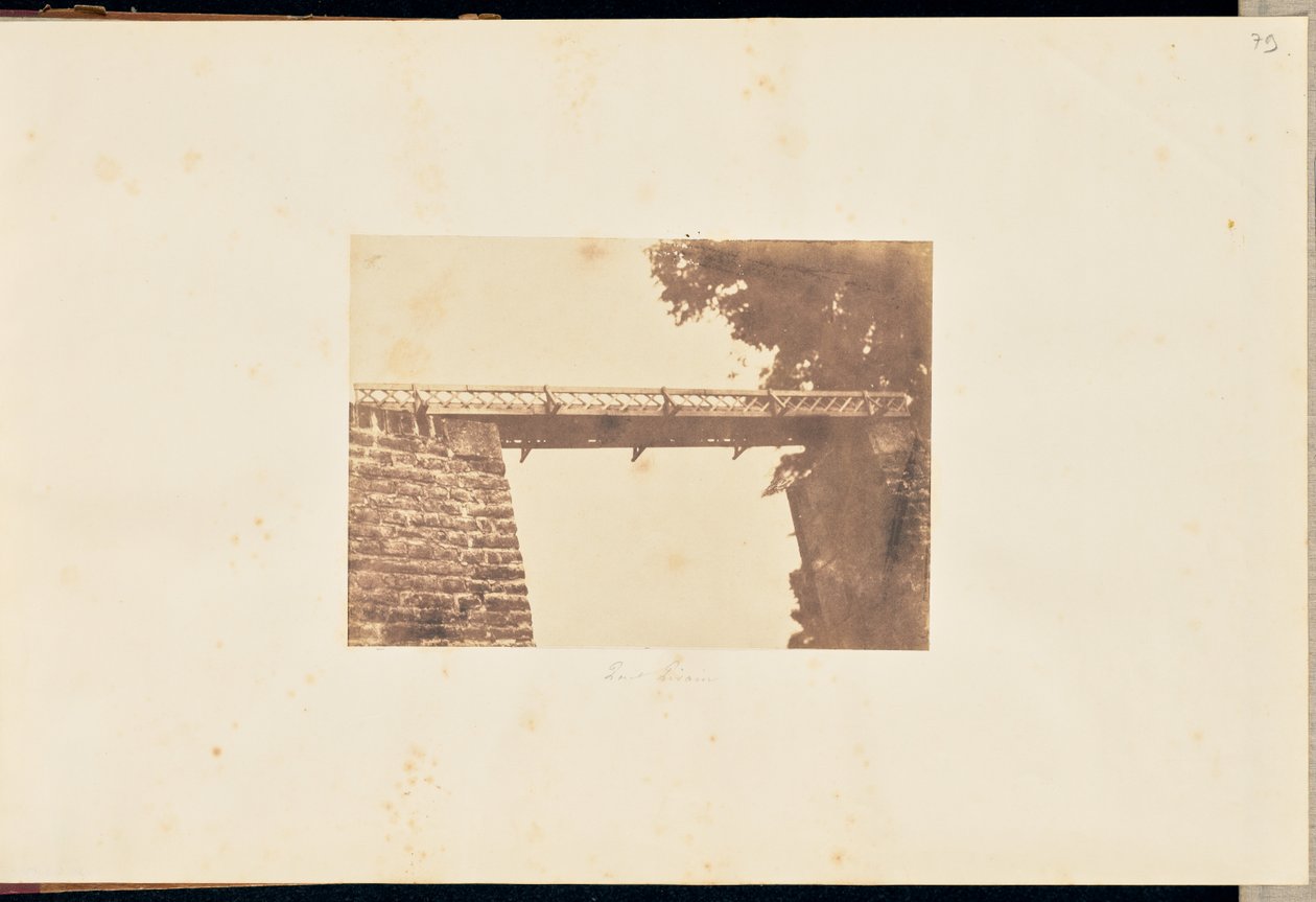 Pont Perain - Louis Alphonse Davanne